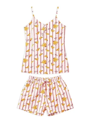 Obrázek produktu Gisela Pyžamo oranžová / červená / offwhite