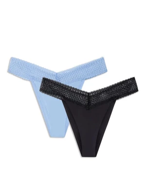 Obrázek produktu Gisela Tanga světlemodrá / černá
