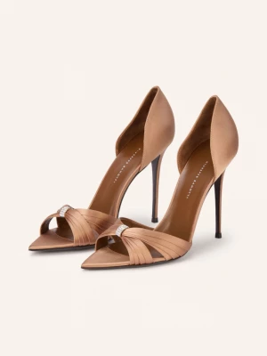 Obrázek produktu Giuseppe Zanotti Design Sandály Lumière S Ozdobnými Kamínky koňaková