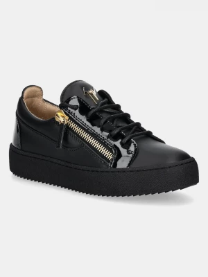 Obrázek produktu Giuseppe Zanotti Kožené tenisky Giuseppe Zanotti May London černá