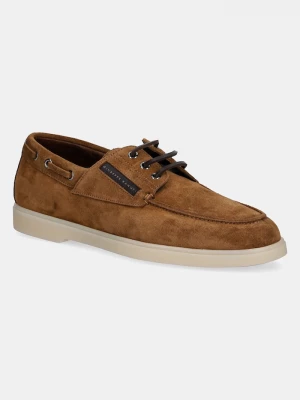 Obrázek produktu Giuseppe Zanotti Semišové polobotky Giuseppe Zanotti Berth hnědá