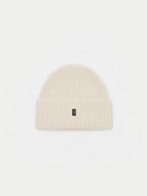 Obrázek produktu GOBI Cashmere Čepice 'Ribbed Chunky Beanie' béžová