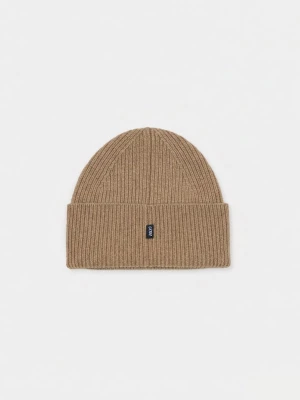 Obrázek produktu GOBI Cashmere Čepice 'Ribbed Chunky Beanie' šedobéžová