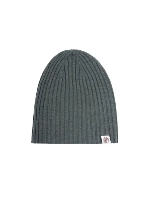 Obrázek produktu GOBI Cashmere Čepice 'Unisex Cashmere Rib Knit Hat' šedá džínová