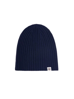 Obrázek produktu GOBI Cashmere Čepice 'Unisex Cashmere Rib Knit Hat' tmavě modrá
