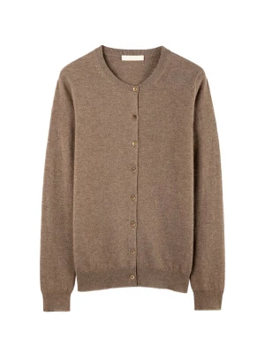 Obrázek produktu GOBI Cashmere Kardigan 'Essential' tmavě béžová