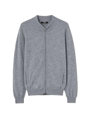 Obrázek produktu GOBI Cashmere Kardigan 'Men's Essential Full-Zip Cashmere Cardigan' šedá džínová