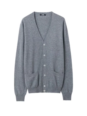 Obrázek produktu GOBI Cashmere Kardigan šedá džínová