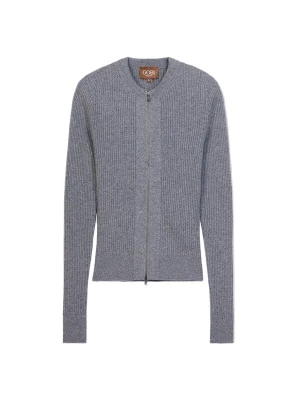 Obrázek produktu GOBI Cashmere Kardigan šedý melír