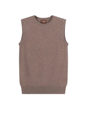 Obrázek produktu GOBI Cashmere Pletená vesta 'Women' Timeless Cashmere Crewneck Vest' šedobéžová