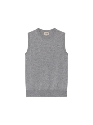 Obrázek produktu GOBI Cashmere Pletená vesta 'Women's Timeless Cashmere Crewneck Vest' šedý melír