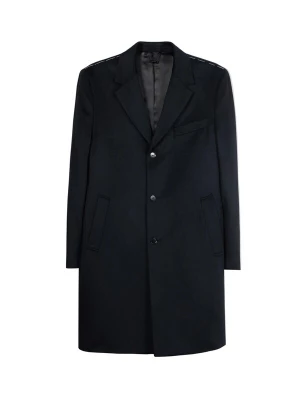 Obrázek produktu GOBI Cashmere Přechodný kabát 'Men’ Cashmere Coat with Notched Lapels' černá