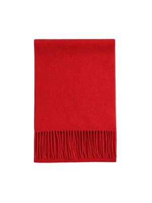 Obrázek produktu GOBI Cashmere Šála 'Unisex Cashmere Fringed Scarf' červená