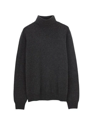 Obrázek produktu GOBI Cashmere Svetr 'Men's Essential Turtleneck Cashmere Sweater' antracitová
