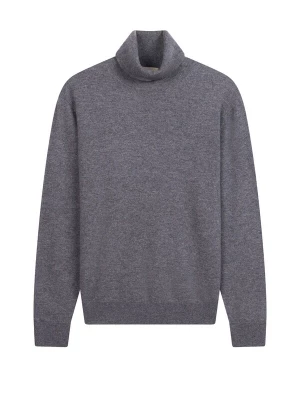 Obrázek produktu GOBI Cashmere Svetr 'Men's Essential Turtleneck Cashmere Sweater' šedá džínová