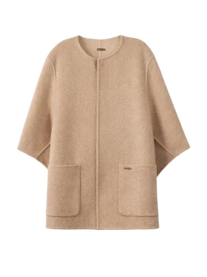 Obrázek produktu GOBI Cashmere Svetr 'Patch Pocket Cashmere Poncho Jacket' béžová