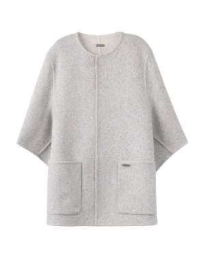 Obrázek produktu GOBI Cashmere Svetr 'Patch Pocket Cashmere Poncho Jacket' kouřově šedá