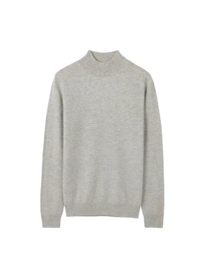 Obrázek produktu GOBI Cashmere Svetr 'Women's Essential Cashmere Mock Neck Sweater' kouřově šedá