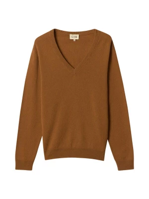 Obrázek produktu GOBI Cashmere Svetr 'Women's Essential Cashmere V-Neck Sweater' hnědá