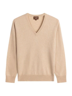 Obrázek produktu GOBI Cashmere Svetr 'Women's Timeless Cashmere V-Neck Sweater' béžová