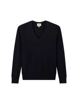 Obrázek produktu GOBI Cashmere Svetr 'Women's Timeless Cashmere V-Neck Sweater' námořnická modř