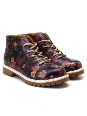 Obrázek produktu Goby Kotníkové boty 'Women's Burgundy Ankle boots Goby TKS536' burgundská červeň