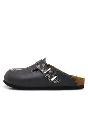 Obrázek produktu Goby Pantofle 'Women Calceo Black and Beige Clogs CAL5422 with cat design' mix barev
