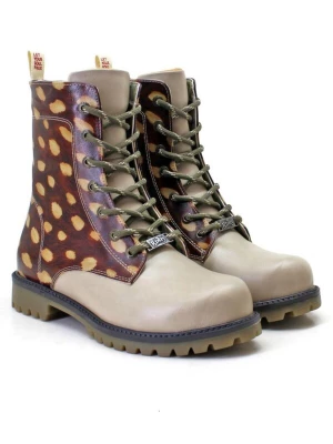 Obrázek produktu Goby Šněrovací boty 'Ankle Boots Goby MAT187' béžová