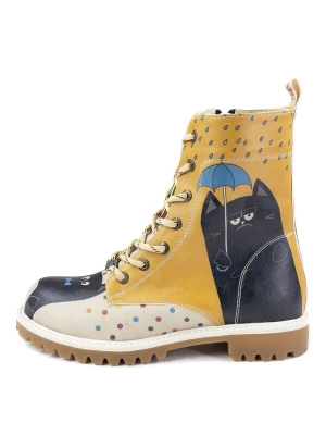 Obrázek produktu Goby Šněrovací boty 'Women's shoes Goby Ankle boots TFB1006 with cats' mix barev