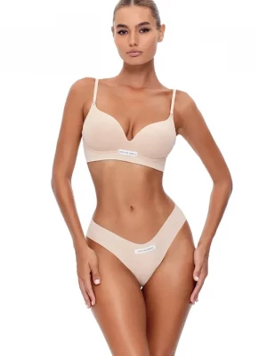 Obrázek produktu GOD SAVE QUEENS brazilky dámské SECOND SKIN PANTY CHEEKY béžová