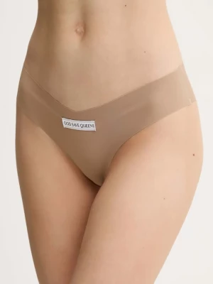 Obrázek produktu GOD SAVE QUEENS brazilky dámské SECOND SKIN PANTY CHEEKY béžová