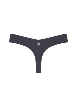 Obrázek produktu GOD SAVE QUEENS Kalhotky 'Second Skin Thong' antracitová