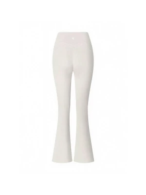Obrázek produktu GOD SAVE QUEENS Legíny 'Second Skin Studio High-Waisted Bootcut Legging' slonová kost
