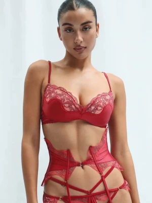 Obrázek produktu GOD SAVE QUEENS Podprsenka GOD SAVE QUEENS SCARLETT WIRE-FREE PUSH UP BRA růžová