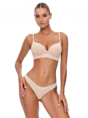 Obrázek produktu GOD SAVE QUEENS Podprsenka GOD SAVE QUEENS SECOND SKIN BRA WIRE-FREE béžová