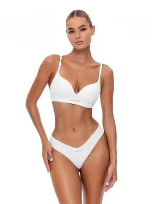 Obrázek produktu GOD SAVE QUEENS Podprsenka GOD SAVE QUEENS SECOND SKIN BRA WIRE-FREE bílá