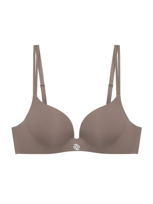 Obrázek produktu GOD SAVE QUEENS Podprsenka 'Second Skin Teardrop Push-Up Bra' hnědá
