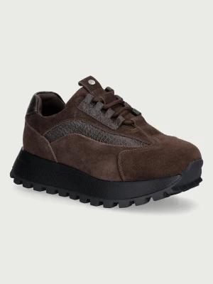 Obrázek produktu Goe sneakers boty dámské nubukové hnědá
