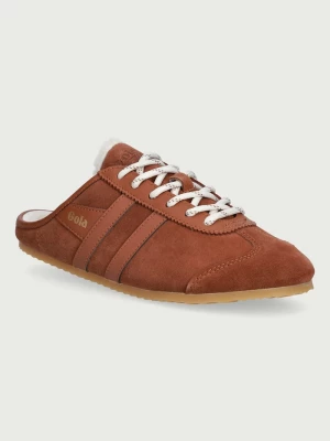 Obrázek produktu Gola pantofle nazouváky dámské semišové Cleora Summit Mule Trainer hnědá