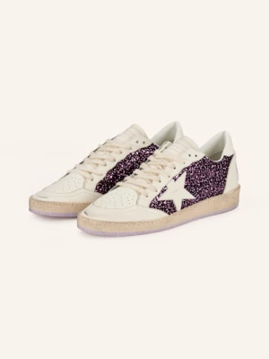 Obrázek produktu Golden Goose Sneakersy Ball Star S Flitry bílá / fialová