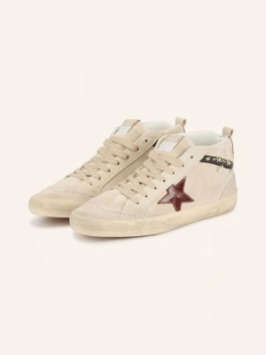 Obrázek produktu Golden Goose Sneakersy Mid Star S Ozdobnými Korálky světle hnědá / tmavě červená / černá