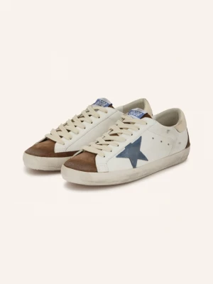 Obrázek produktu Golden Goose Sneakersy Super-Star bílá / tmavě hnědá / modrá