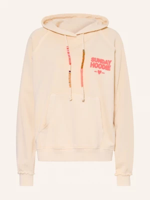 Obrázek produktu Grace Mikina S Kapucí Sunday Hoodie krémová / neonově růžová
