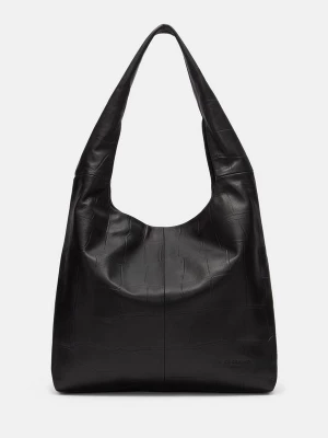 Obrázek produktu Große Hobo-Bag mit Kroko-Prägung Liebeskind černá