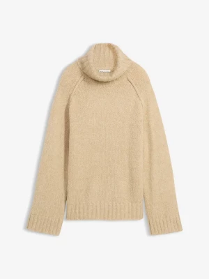 Obrázek produktu Gruby sweter oversize BonPrix beżowy