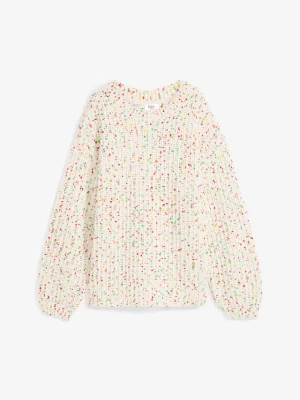 Obrázek produktu Gruby sweter oversize BonPrix biały