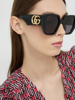 Obrázek produktu Gucci hranaté sluneční brýle dámské černá