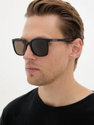 Obrázek produktu Gucci hranaté sluneční brýle pánské hnědá