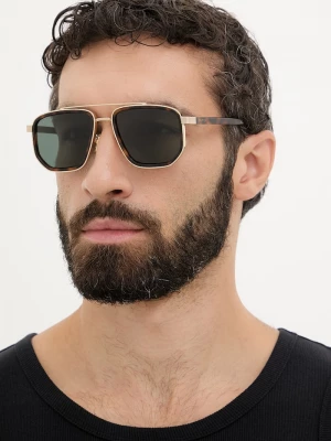 Obrázek produktu Gucci sluneční brýle pánské zlatá