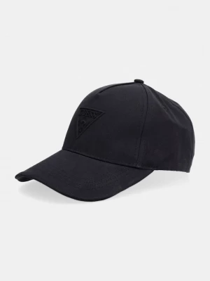 Obrázek produktu Guess Bavlněná baseballová čepice Guess černá